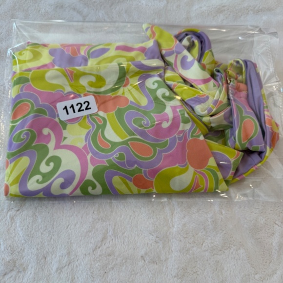 New Beach Riot Brandy Top Felicia Shorts in Psychedelic Sunshine 31122 - Picture 14 of 14